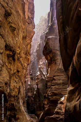 Wadi Mujib Canyon in Jordanien