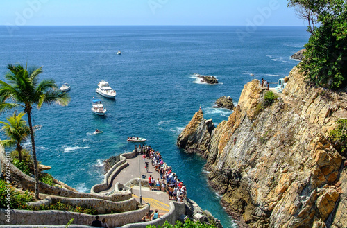 La Quebrada Cliff Divers Acapulco Mexico