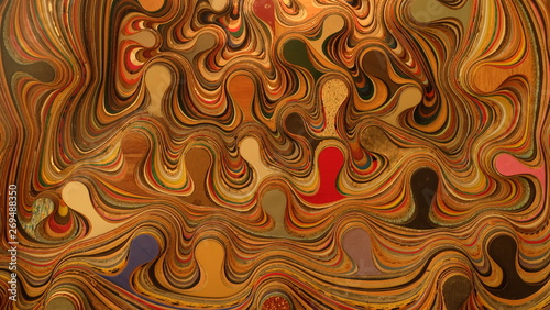 very beautiful color swirl pattern very beautiful Design art.