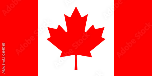 Canadian flag. mapple leaf