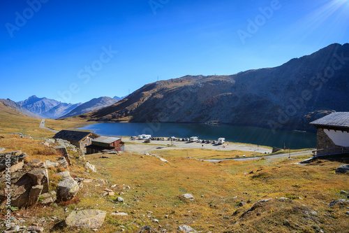 laghi del Nivolet, nel parco nazionale del Gran Paradiso