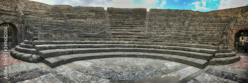 Pompeii Amphitheater - 1833