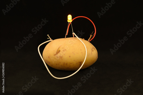 alternative energy electricity from potato