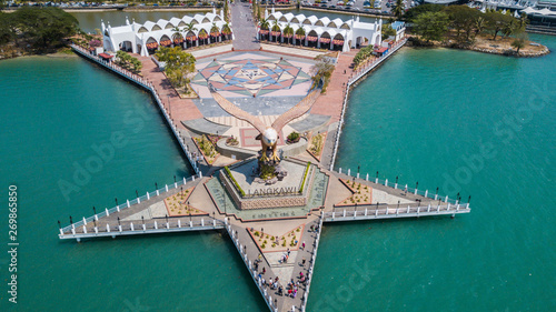 Eagle Square in Langkawi, Malaysia