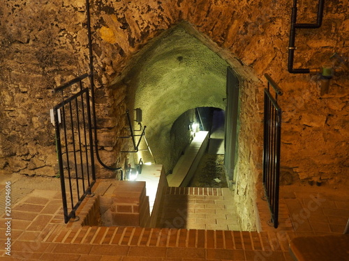 Gewölbe im Kellerlabyrinth von Oppenheim