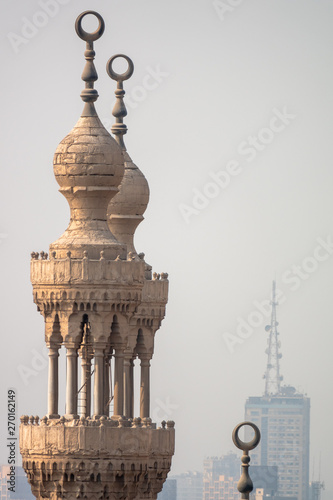 mosque minaret in Cairo Egypt