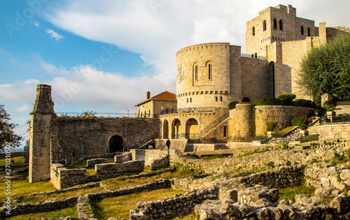 Castle Kruje, Kruje Albania, Skanderbeg Museum, Albania, Europe