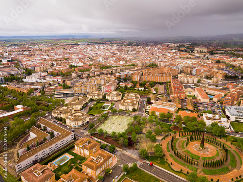 Roofs of town in La Mancha region. Ciudad Real. Spain