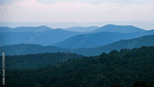 Shenandoah Blue Sunset Layers