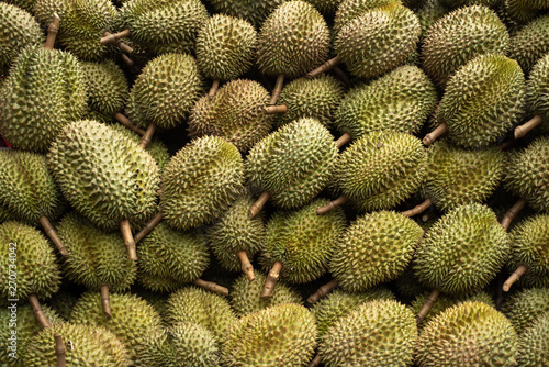 The durian fruit, with Thailand's reputation with intense aromas.