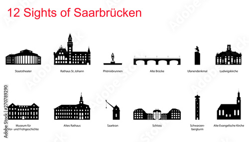 12 Sights of Saarbrücken