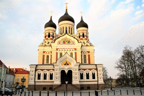 cathedral church Alexander Nevsky in Tallinn