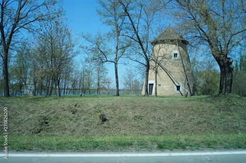 Die alte Mühle in der Vojvodina - Serbien