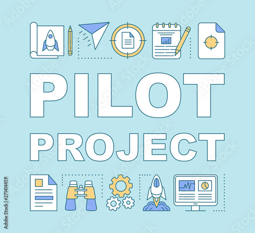 Pilot project word concepts banner