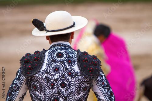 Picador in a Mexico bullfight