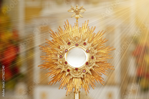 Ostensorial adoration in the catholic church