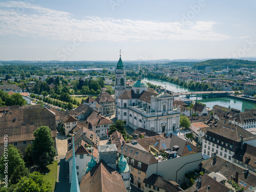 St. Ursus Cathedral Solothurn city in Switzerland 