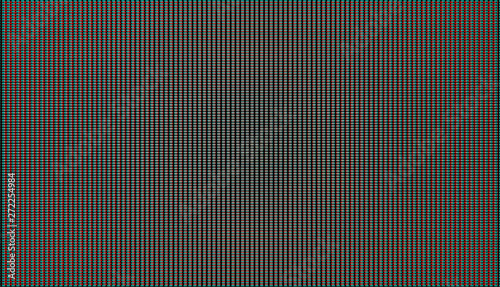 Retro crt display grid illustration with cromatic aberration