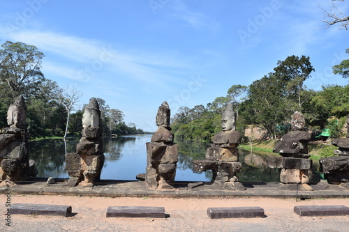 Angkor Thom South Gate Bridge