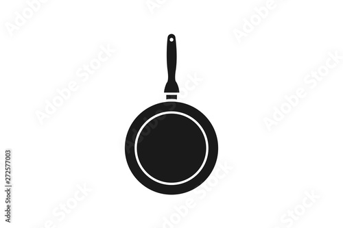 Frying pan icon simple element illustration can be used for mobile and web