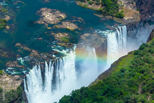 Zambezi river, Victoria Falls or Mosi-Oa-Tunya, Zambia and Zimbabwe, Africa