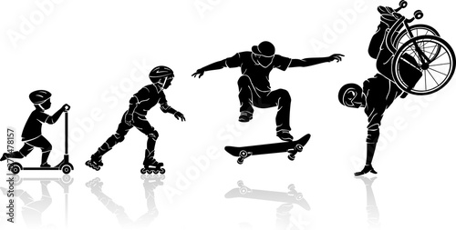 Skateboard Extreme Evolution