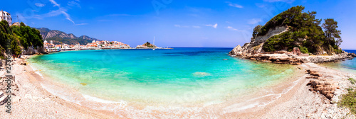 Samos island , beautiful Kokkari village with great beaches. Greece