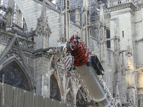  Reconstruction of Notre Dame de Paris.