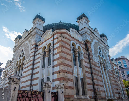 The Sofia Synagogue, Moorish style, the largest synagogue in Southeastern Europe, one of two functioning in Bulgaria.