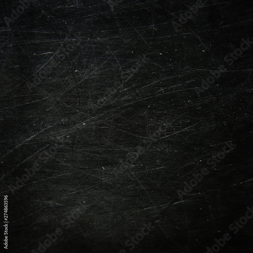 blank square gray abstract background / scratch texture, damaged wall surface