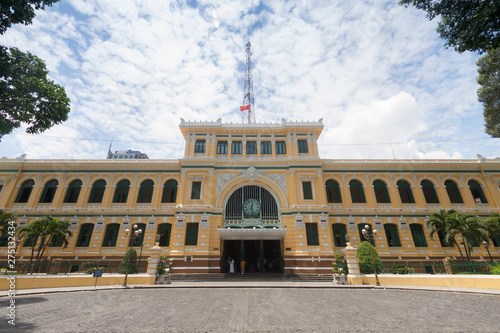 Saigon Central Post Office in Ho Chi Minh, Vietnam.