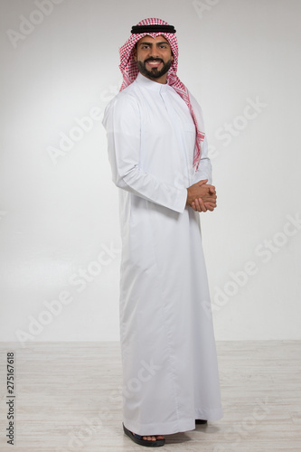 Portrait of an Arab man.