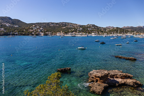 General view of port Andratx , Mallorca