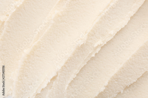 Texture of shea butter, closeup