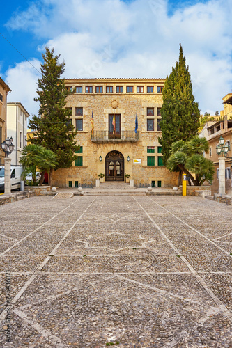 Office of the local government at Arta, Mallorca, Spain
