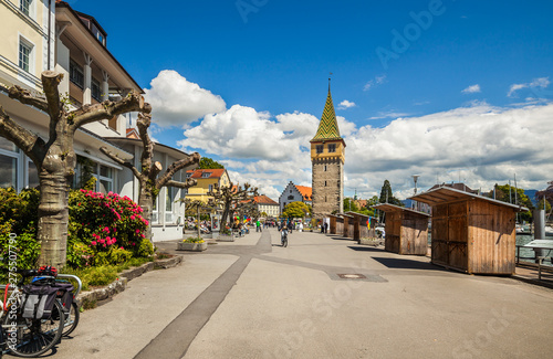 Streets of Lindau, Bavaria, Germany