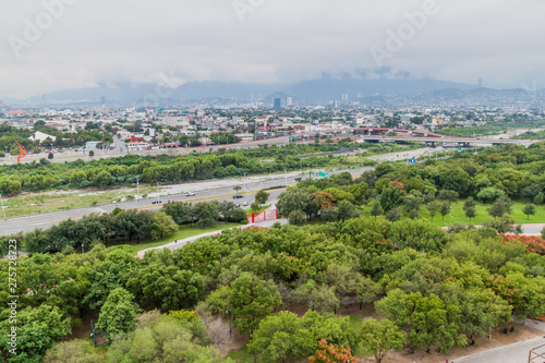 Aerial view of Monterrey, Mexico