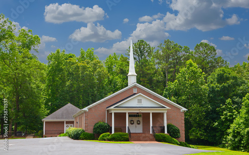 Small Baptist Church in a Rural Setting