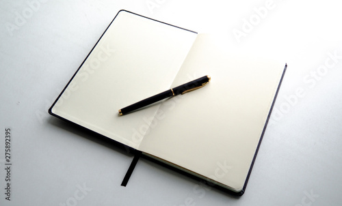 Notebook and an inkpen for business