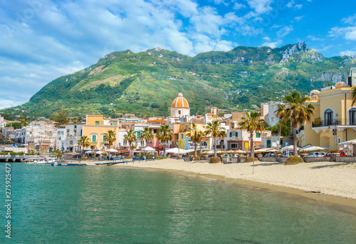 Landscape with Forio, Ischia island, Italy