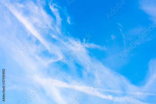 青空と雲。夕暮れが忍び寄る時間DSC0770