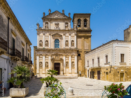 Church of St. Anna. Mesagne. Puglia. Italy.