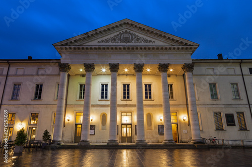 Como - The Teatro Sociale at dusk.