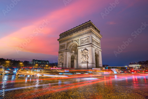 Arc de Triumph in Paris, France