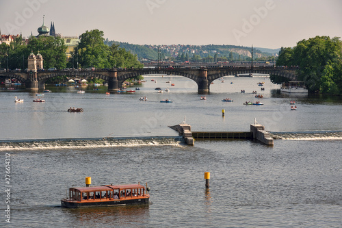 Praga - nad rzeką Wełtawą