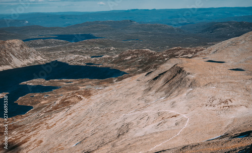 Gaustatoppen Scandinavia Skandynawia Norway Norge Norwegia Telemark Rjukan 