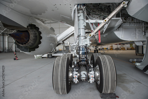 Landing gear of an modern airliner