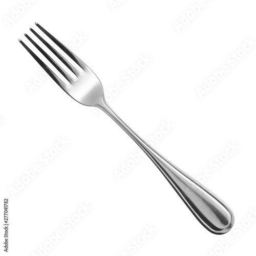 fork isolated on white background