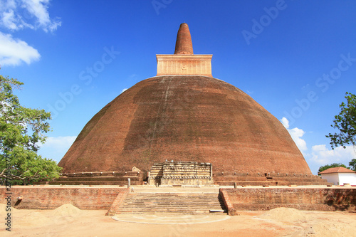 Abhayagiri dagoba in Anuradhapura, Sri lanka.