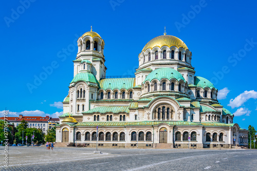 Cathedral of Saint Alexander Nevski in Sofia, Bulgaria